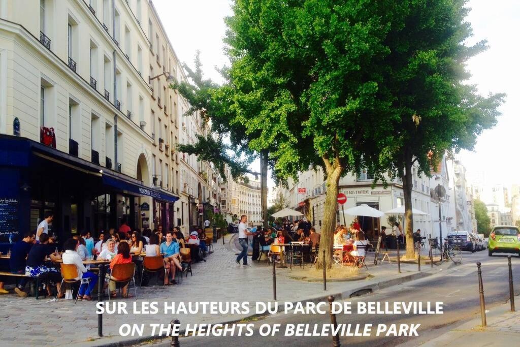 Small Arty Studio Menilmontant Paris Luaran gambar